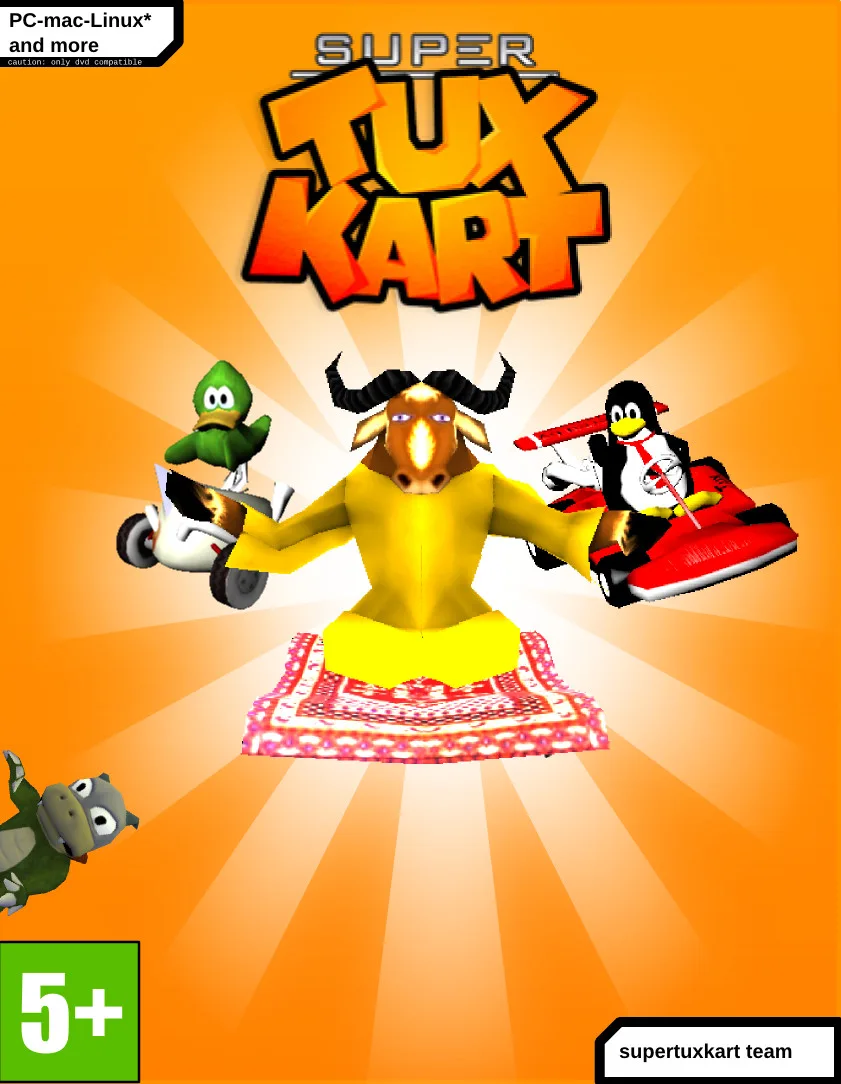 SuperTuxKart cover art