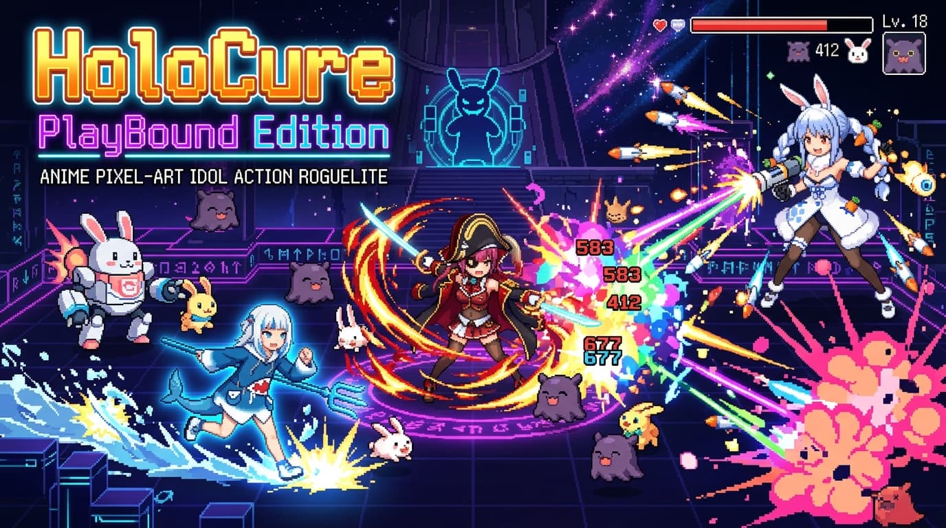 HoloCure - Save the Fans! — HoloCure: Multiplayer (Experimental) edition