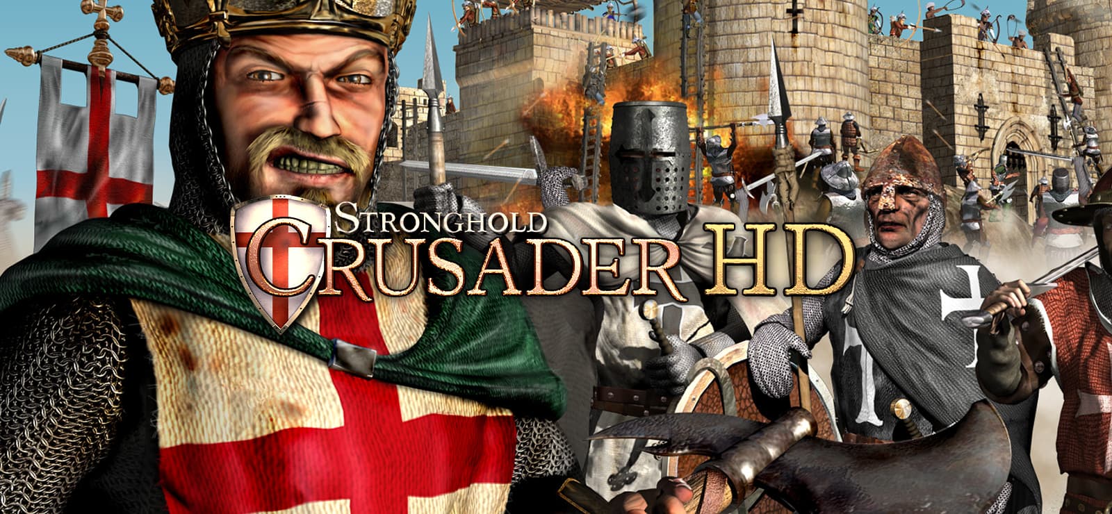 Stronghold Crusader HD cover art